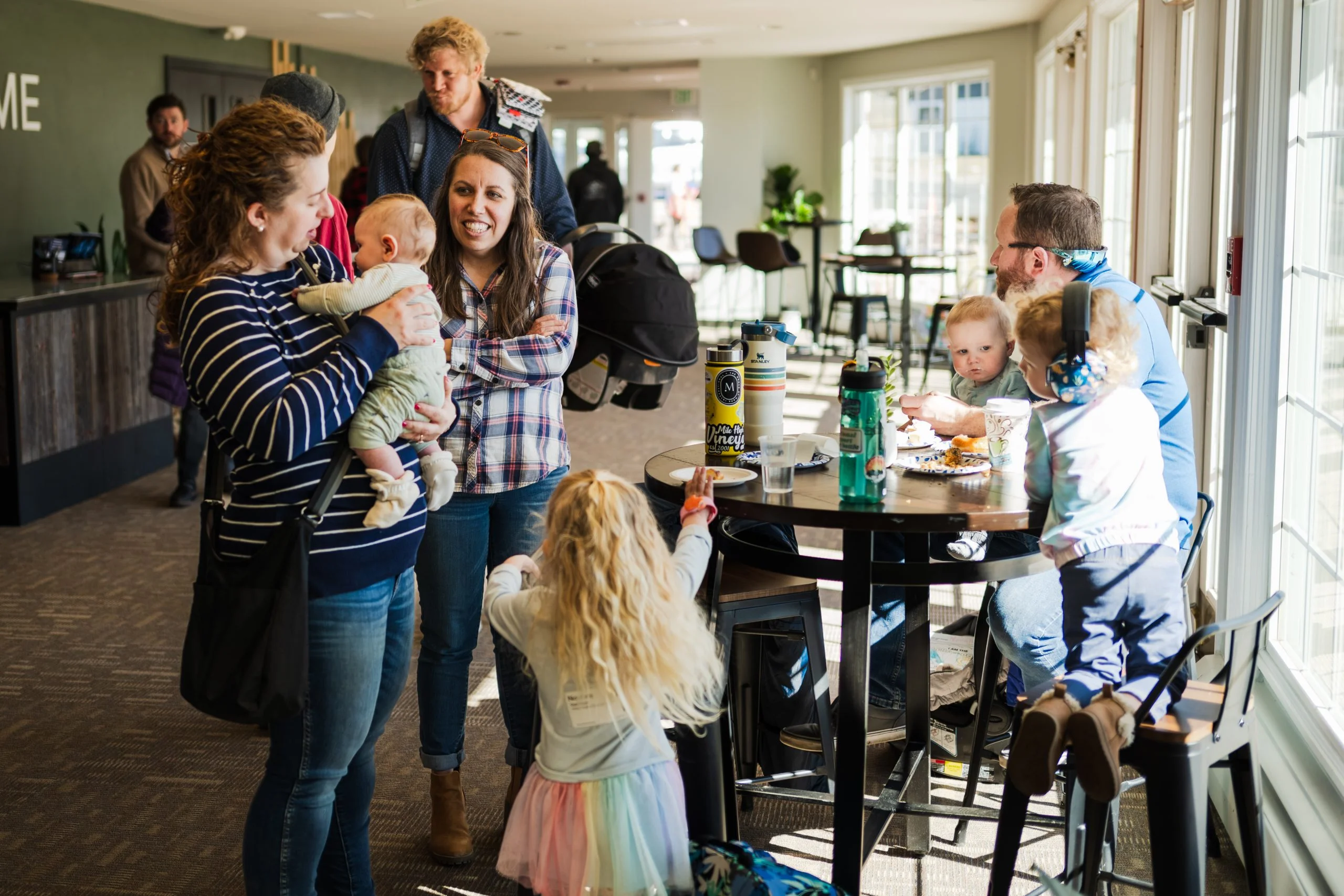 Pre-register for a smooth Sunday check-in., Kids
