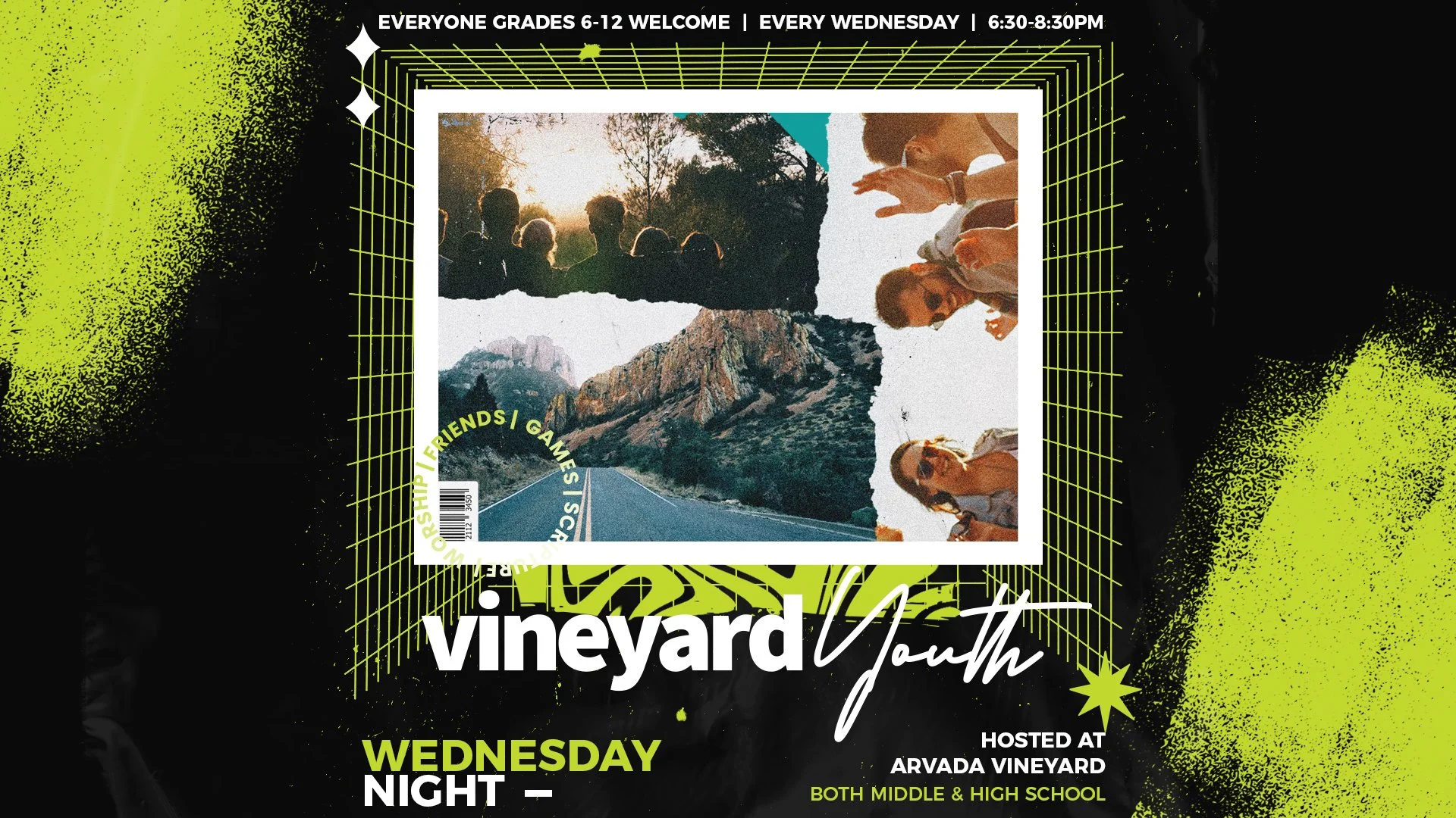Middle School Youth Group — Arvada Vineyard small group